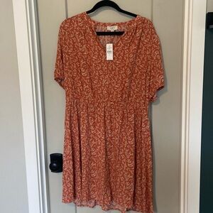 LOFT DRESS, NWT, XL